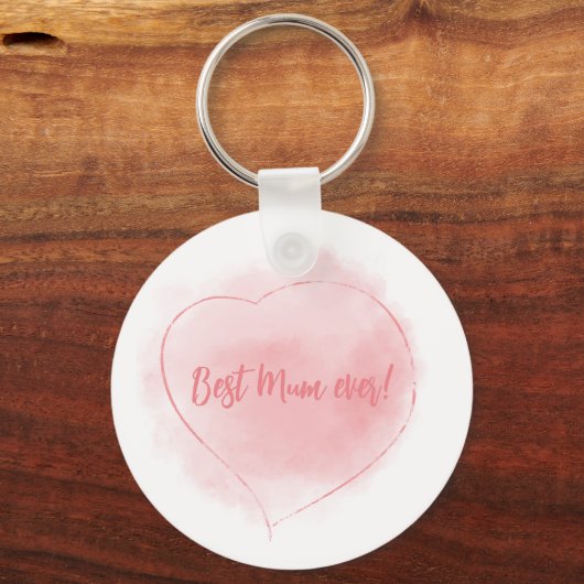 母とベビータマンダ最高のームムマムエバーキーリング キーホルダー (裏面)