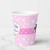 母とベビーピンク母の日 紙コップ (右)