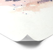 母とベビーフクロウ ポスター (角)