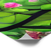 母とベビーフクロウ ポスター (角)