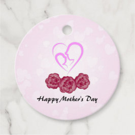 母とベビー子カーネーション母の日 フェイバータグ