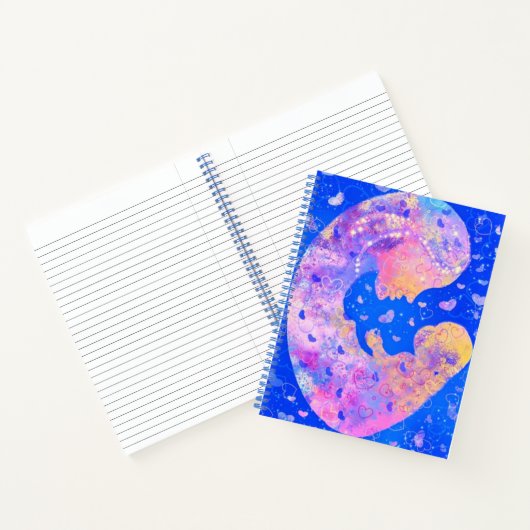 母とベビー手帳 ノートブック (内部)