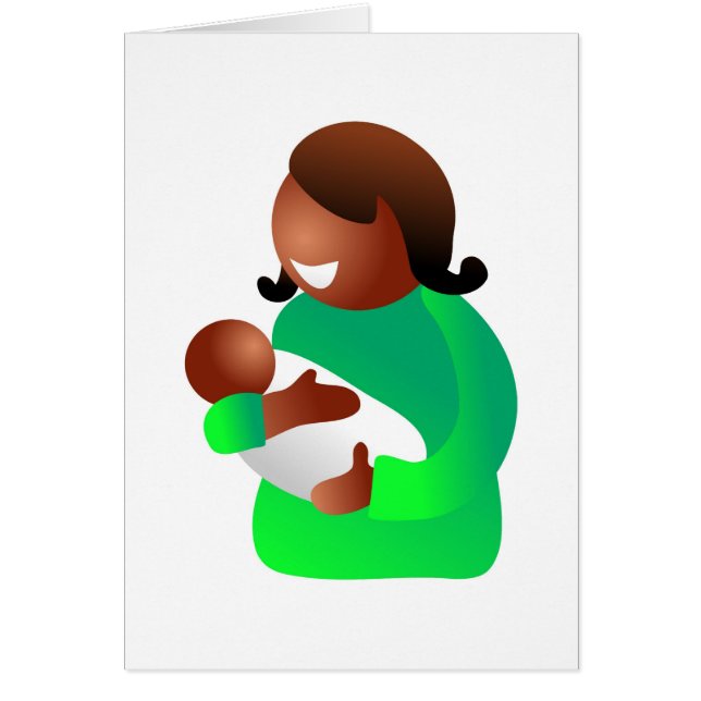 母とベビー (正面)