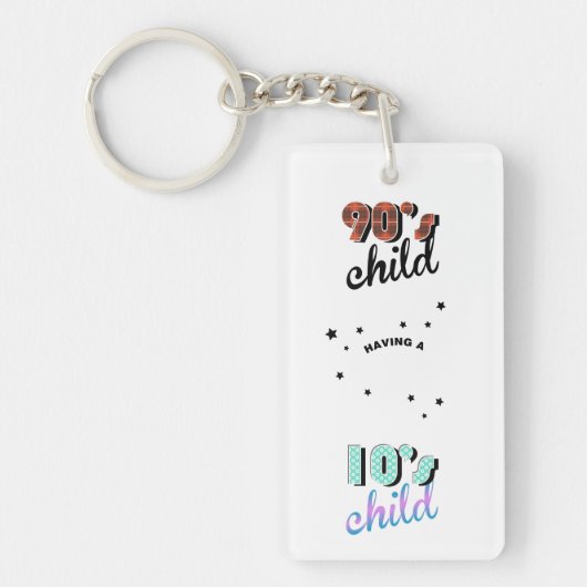 母とベビー1990年代/2010年代 キーホルダー (正面)