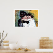 母とベビー ポスター (キッチン)