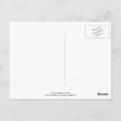 母とベビー ポストカード (裏面)