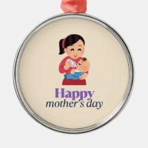 母とベビー、幸せな母の日