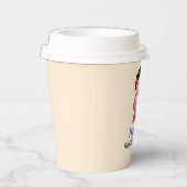 母とベビー、幸せな母の日 紙コップ (右)