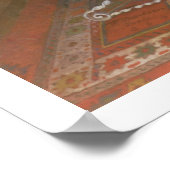 母とベビー, 1869 (油パネル) ポスター (角)