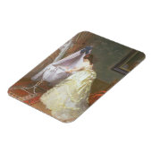 母とベビー, 1869 (油パネル) マグネット (左側)