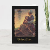 母と娘が上陸 カード (正面)