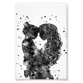 母と娘のギフトアイディア、家族の誕生日ギフト フォトプリント            (正面)