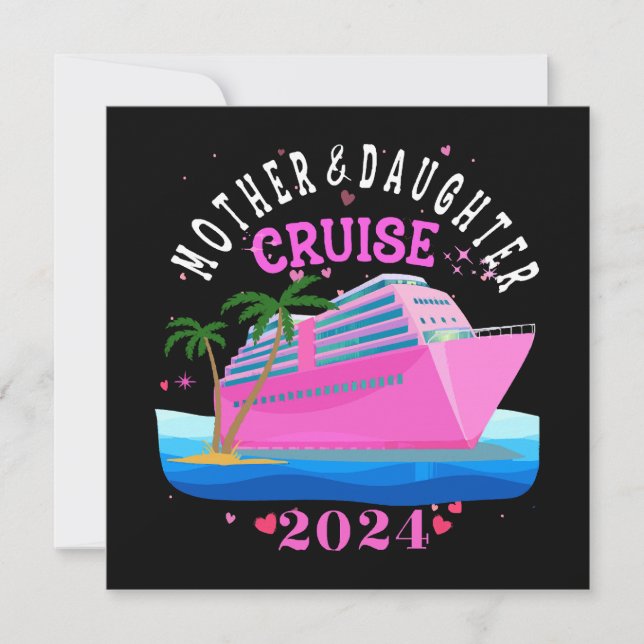 母と娘のクルーズ旅行 2024 (正面)