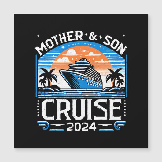 母と娘のクルーズ旅行 2024 (正面)