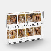 母と娘のスクリプトコラージュ フォトブロック (左)