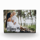 母と娘のフォトブロック フォトブロック (正面)