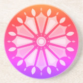 母と娘の姉妹の友人のための花の贈り物先生 コースター (正面)