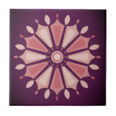 母と娘の姉妹の友人のための花の贈り物先生 タイル (正面)