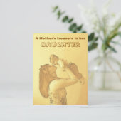 母と娘の宝はがき ポストカード (スタンド正面)