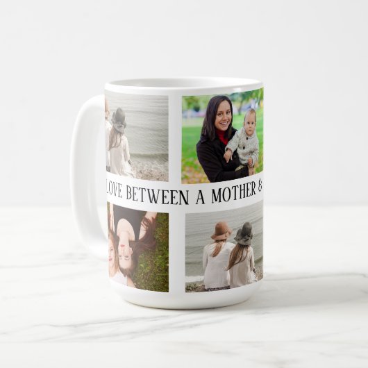 母と娘の愛は永遠に共に コーヒーマグカップ (正面左)