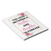 母と娘の愛は永遠に尽きる ノートパッド (アングル)