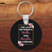 母と娘の愛は永遠に続く キーホルダー (正面)