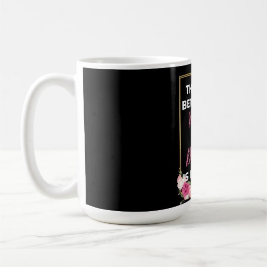 母と娘の愛は永遠に続く コーヒーマグカップ (左)