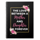 母と娘の愛は永遠に続く ノートブック (正面)