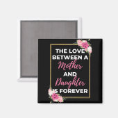 母と娘の愛は永遠に続く マグネット (正面/裏面)
