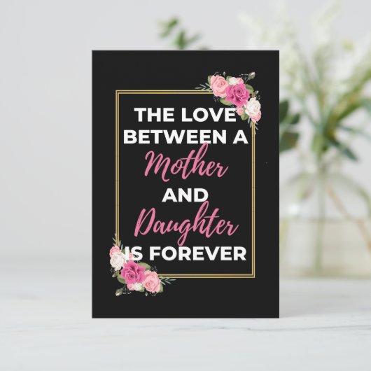 母と娘の愛は永遠に サンキューカード (スタンド正面)