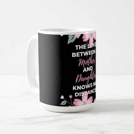 母と娘の愛は知っている コーヒーマグカップ (正面左)
