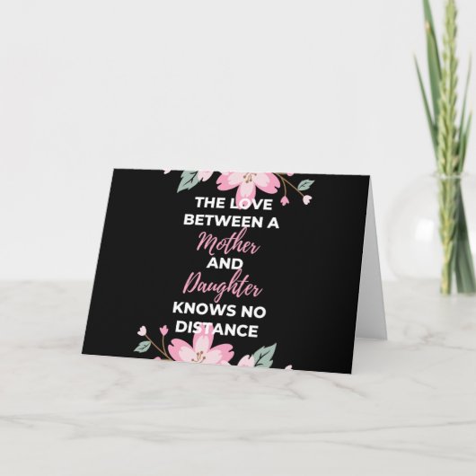 母と娘の愛は距離を超える シーズンカード (正面)