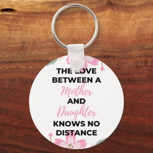 母と娘の愛は黒を知っている キーホルダー (正面)