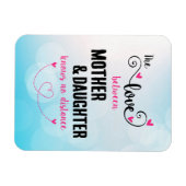 母と娘の愛 マグネット (横)