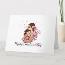 母と娘の愛 - 母の日カード カード