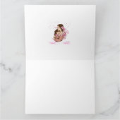 母と娘の愛 - 母の日カード カード (内部)