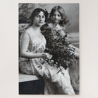 母と娘の永遠のポートレート ジグソーパズル