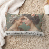 母と娘の永遠の愛 ランバークッション (ブランケット)