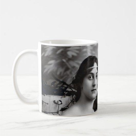 母と娘の永遠の肖像 コーヒーマグカップ (左)
