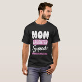母と娘の絆 壊れない絆 ヒョウ柄 女性向け Tシャツ (正面フル)