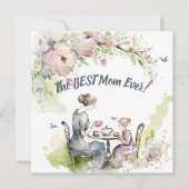 母と娘の茶のパーティー (正面)