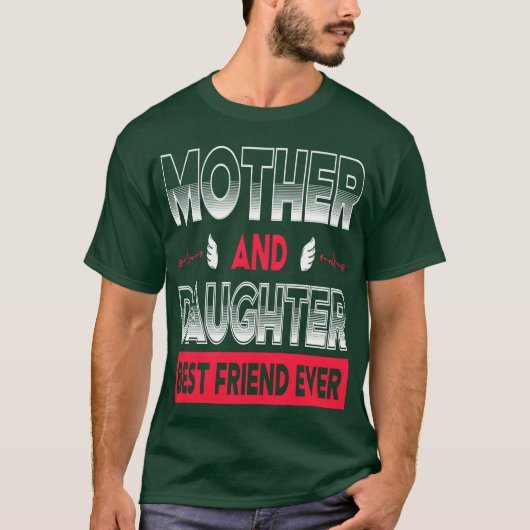 母と娘の親友の少年 Tシャツ (正面)