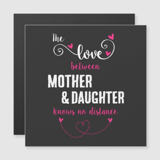 母と娘の距離の愛 (正面/裏面)