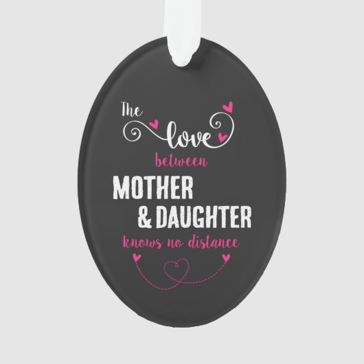 母と娘の距離感 オーナメント (裏面)