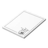 母と娘は名を連ねて芸を並べる ノートパッド (回転)