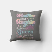 母と娘は彼女の女王だ クッション (裏面)