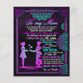 母と娘への贈り物、母への贈り物アイディア チラシ (正面)