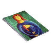 母と娘コンテンポラリーのア絵画ート ノートブック (右側)