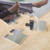 母と娘読の物語 ジグソーパズル (側面)