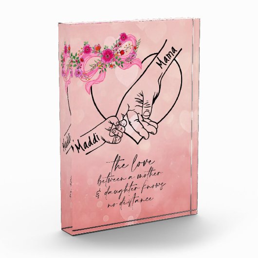 母と娘 フォトブロック (左)